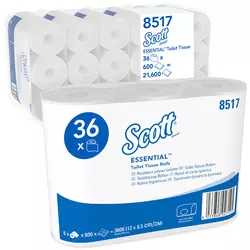 Scott® Essential™ Toilettenpapier Kleinrolle 8517