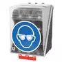 SecuBox Maxi 12 4902200 für 12 Schutzbrillen transparent