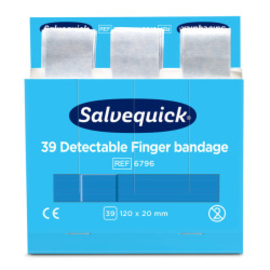 Salvequick Fingerveband blau detektierbar 166796 (6796)