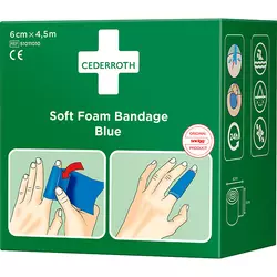Soft Foam Bandage Blue 51011010