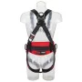 Protecta® E200 3-Punkt-Komfort-Auffanggurt Positionierung schwarz-rot