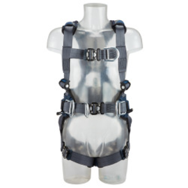DBI-SALA® ExoFit NEX™ Comfort Offshore-Sicherheitsgurt zum Klettern und Positionieren, grau