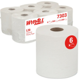 WypAll® L20 Wischtücher Zentralentnahme 7303