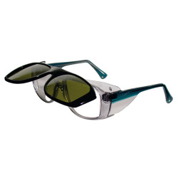 Schutzbrille HORIZON Flip-up, IR 3 grün, HC