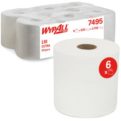 WypAll® L10 Extra Wischtücher Zentralentnahme 7495