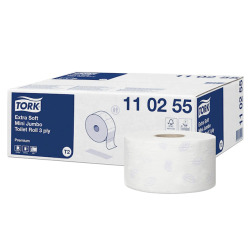 TORK Tork extra weiches Mini Jumbo Toilettenpapier Premium T2 110255